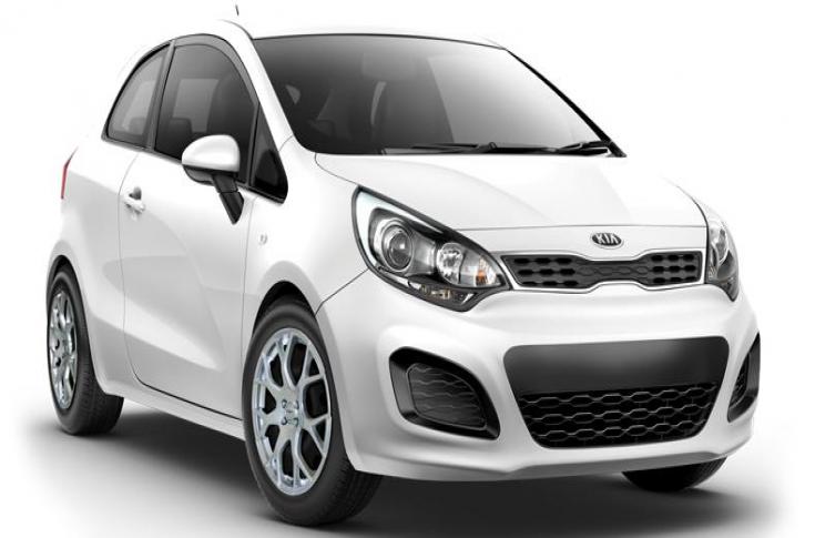 KIA RIO ARROW HYPER SILVER MACHINED ACCENTS 